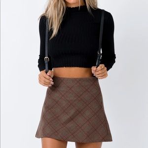 Princess Polly Fike Mini Skirt